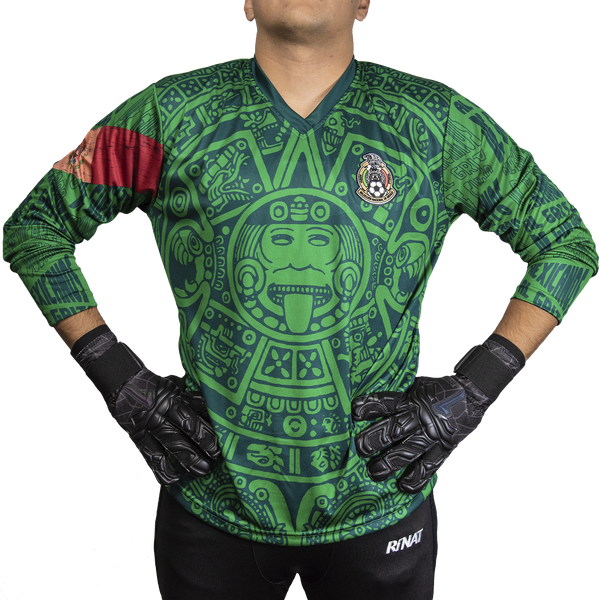 Soccer Goalie Jersey Mexico '98 Retro Goalkeeper Jersey Limited